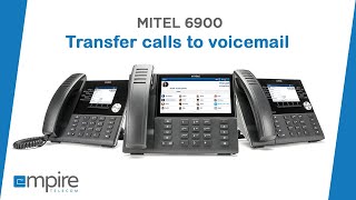 How to transfer calls to voicemail with the Mitel 6900