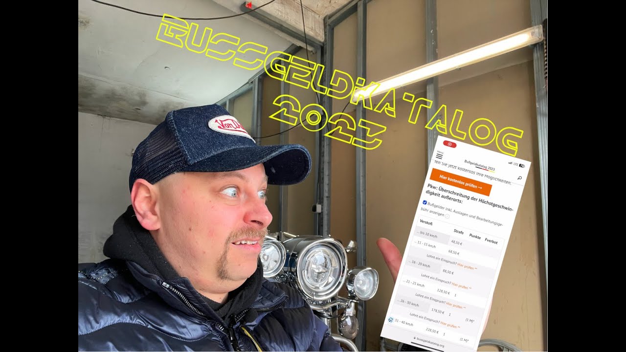 Foto zu Bußgeldkatalog 2023 Real Talk! - YouTube 