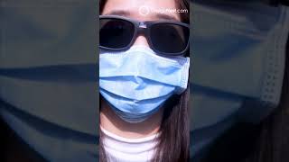 Electronic color changing glasses
