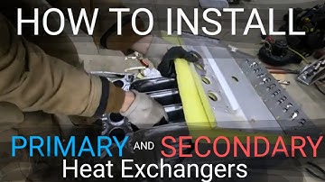 How to Replace Primary and Secondary Heat Exchanger on Carrier Furnace (Newer Models)