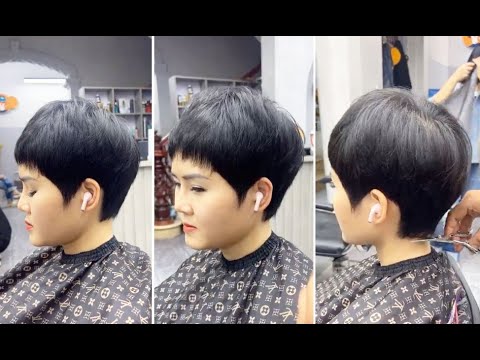 Very Short Pixie Haircut for Women | Creative Short & Textured Layered ...