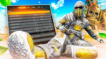 These NEW Top 250 Settings Gave Me Sticky Aim In Warzone 😍