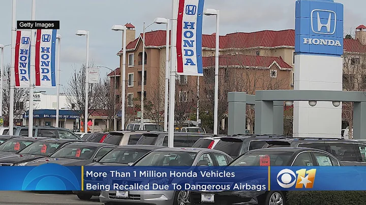 More Than 1M Honda Vehicles Being Recalled Because...