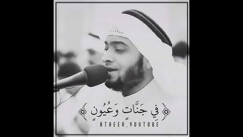 حالات واتس اب دينية قران/إن المتقين في مقام أَمين/أحمد النفيس/ستوريات انستاقران الكريم💗