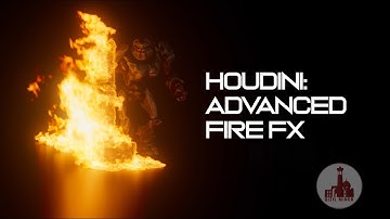 PROMO: ADVANCED FIRE FX #houdini, #vfx, #simulation #render
