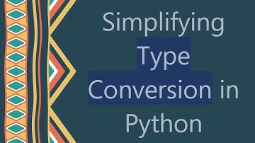 Simplifying Type Conversion in Python