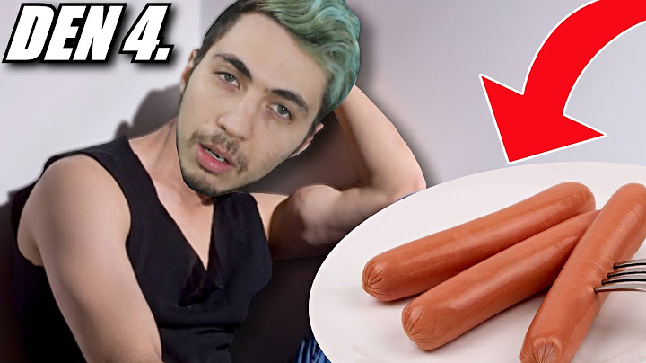 JEDL JSEM 7 DNÍ JENOM PÁRKY!!!