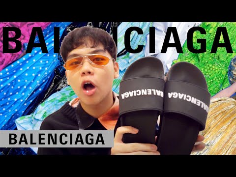 Unboxing Balenciaga PISCINE Slides ออกช็อปไทย คุ้มมากก เปิดกล่อง รีวิวไซส์ บอกราคา! | PETECLUE