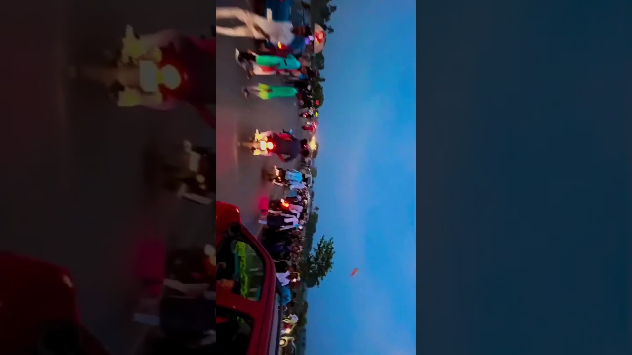 kharibari night view ✨🤍।