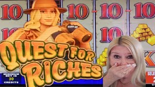 OMG! I told a FIB! 🤣QUEST FOR RICHES Slot Machine 2024 screenshot 5
