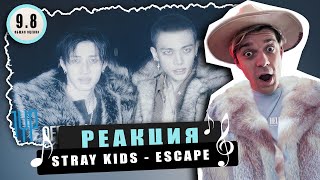 картинка: REACTION Stray Kids «ESCAPE (Bang Chan & Hyunjin) / Реакция Stray Kids «ESCAPE / RED LIGHTS 2.0