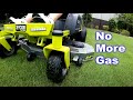 Ryobi Electric Zero Turn Mower Review | 54" Battery Powered Zero Turn