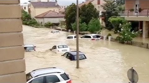 Италия: наводнения в регионе Марке