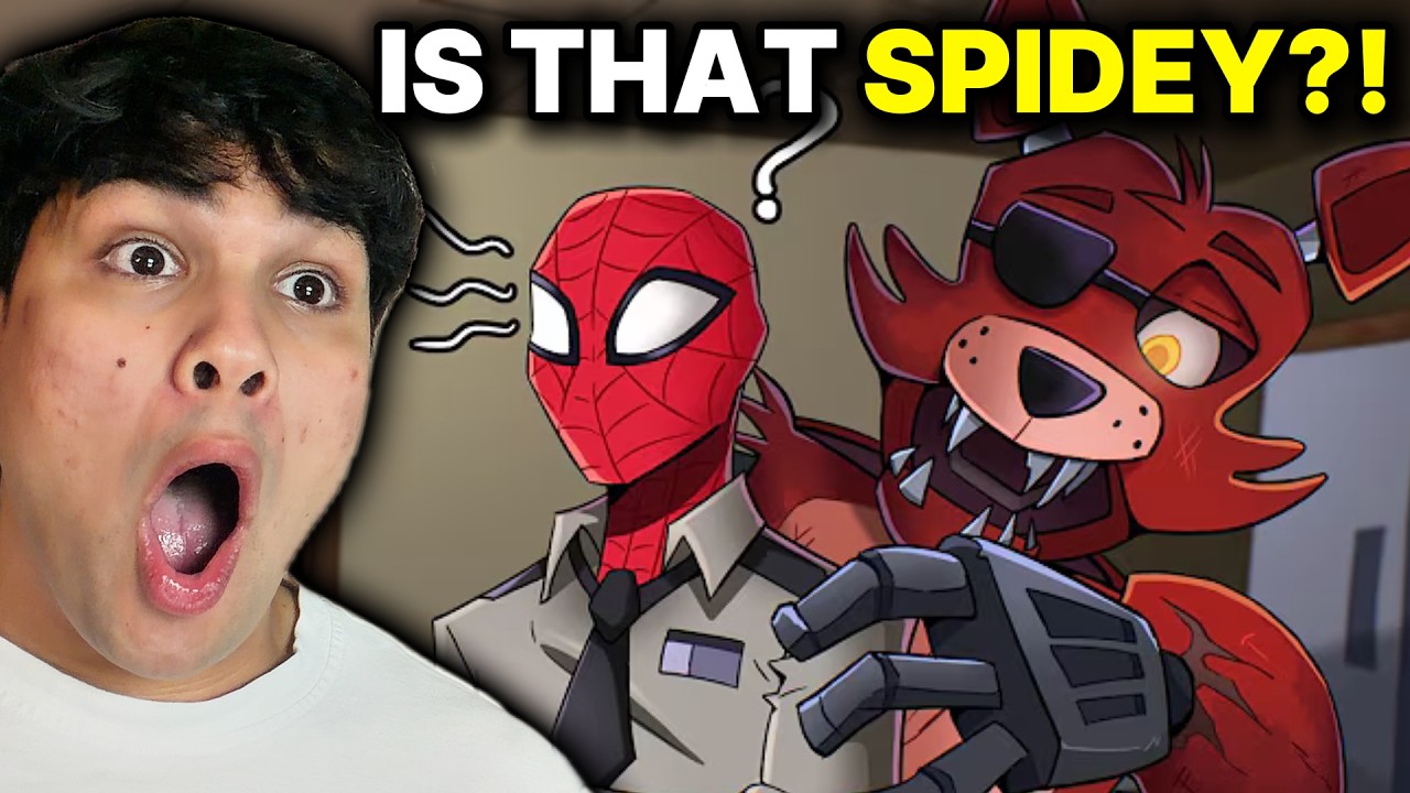What if SPIDER-MAN Worked at Freddy Fazbear's Pizzeria? (Specular reaction) | w@SimbaThaGod