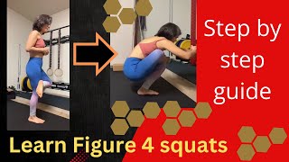 Figure 4 squats | Step by step guide #calisthenics #singleleg #squats