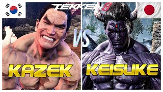 Tekken 8 🔥 Keisuke (Kazuya) Vs Kazek (Kazuya) 🔥 Ranked Mirror Matches