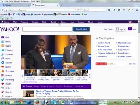 Como encaminhar e-mail yahoo com outro e-mail