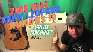 RETRO: 2006 iMac. Mac OS Snow Leopard VS Windows 10. Web Browsing?