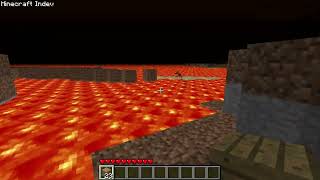 Old Minecraft footage (in-20100227)
