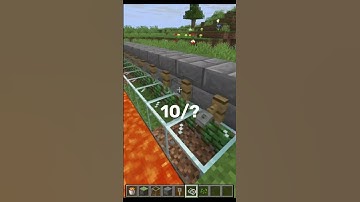 LAVA BRIDGE TUTORIAL [MINECRAFT  #minecraft #trendingshorts #gaming  #viral