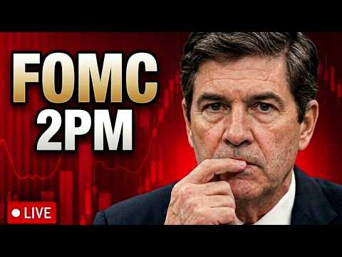 Video thumbnail: 🔴MASSIVE FOMC DAY, NASDAQ & MICROCHIP CORRECTION, GOLD DUMP! LIVE TRADING