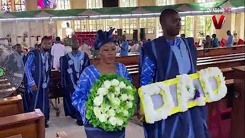 THE BURIAL OF DR. FRANK OLUBUSOLA OLATOREGUN IN IBADAN