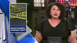 Juvenile critically injured after being shot in Montgomery