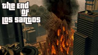 GTA - V: The end of Los Santos - Aerial Nuclear Attack [Rockstar editor movie]