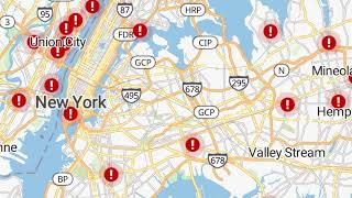 OUTAGE MAP CURRENTLY IN NYC😳