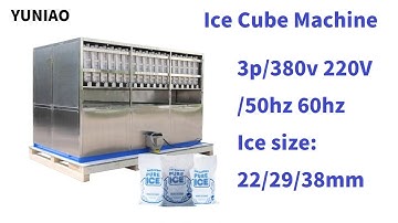 Ice Machines Industrial Ice Cube 5 Ton Per Day Ice Cube Machine   Buy Cube Ice Maker Machine