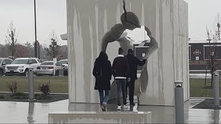 ISU commemorates Jack Trice with 'Breaking Barriers' sculpture
