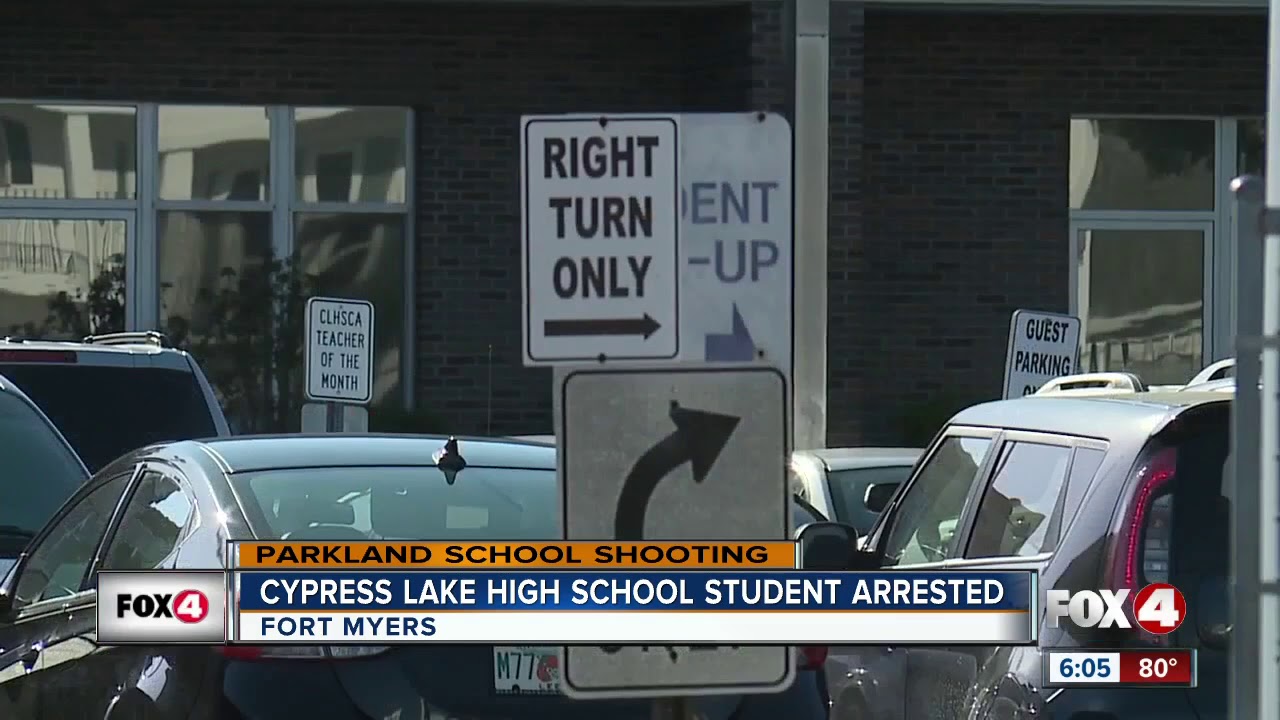 Cypress Lake High School Student Arrested