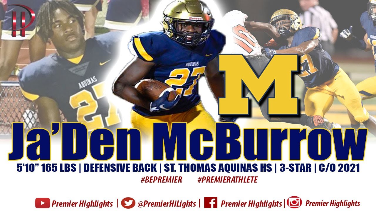 Ja'Den McBurrow 2019 Highlights | 3 🌟 CB | Michigan Commit
