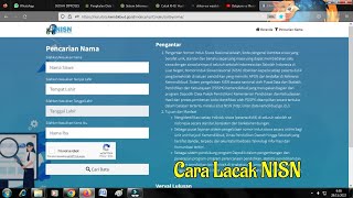 cara mudah Cek NISN aktif di sekolah mana