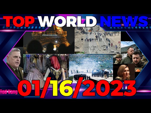 TOP WORLD NEWS (XOV XWM) [TUB ROG RUSSIA MUS BELARUS] CHINA_ KAB MOB TXOG TWG - UKRAINE WAR 01/16/23 class=