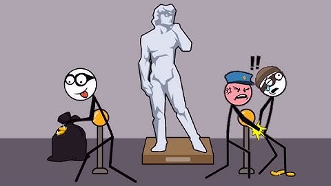 Thief Puzzle(WEEGOON) - Funny Stickman Brain Puzzle Game - Levels 1-60 Android Gameplay Walkthrough