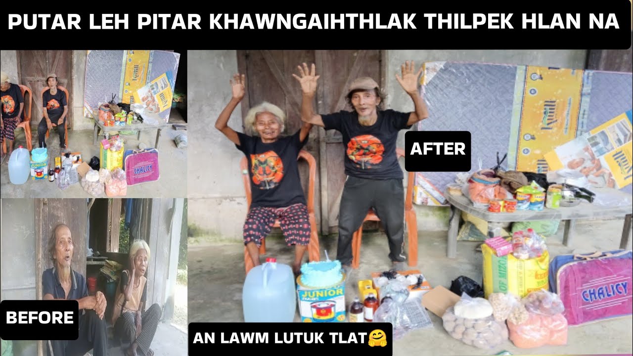 Putar leh Pitar khawngaihthlak kha thilpek kan pe ta an valawm kher em🤗🙏🤗🤗🙏🙏