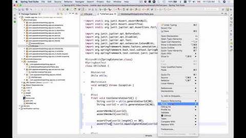 Testing RESTful Web Services -16 - Test the Generate User Id method