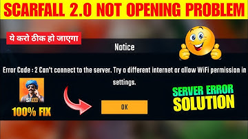 Scarfall 2.0 Login Problem Solution | Scarfall 2.0 Not Opening Problem | Scarfall 2.0 Server Problem