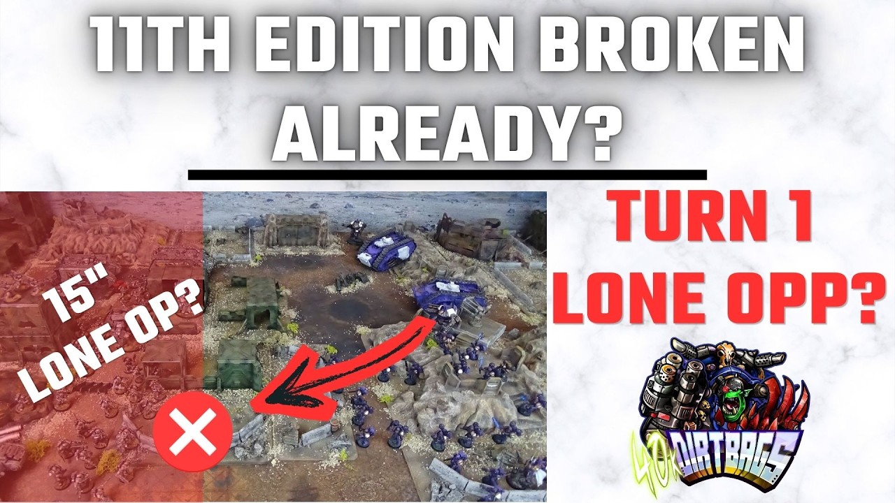 How does 11th edition turn one look like?  | Chapter Approved Competitive | #40k #warhammer40k
