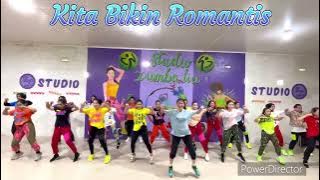 KITA BIKIN ROMANTIS REMIX || SENAM KREASI || CHOREO ZIN LIU