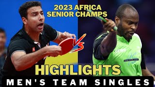 Aruna Quadri vs Omar Assar | MT Final | 2023 Africa Senior Championships