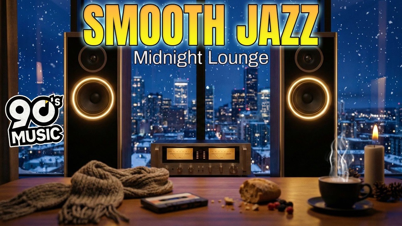 Smooth Jazz Midnight Lounge – Warm Instrumentals for Rest and Unwind