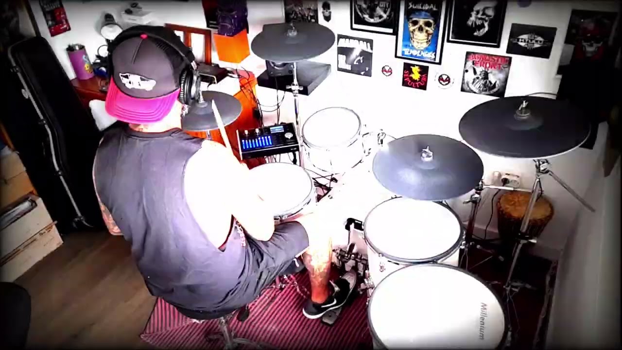 MILLENIUM MPS-1000 E-DRUM (REAL SOUND)🎧🥁🎧