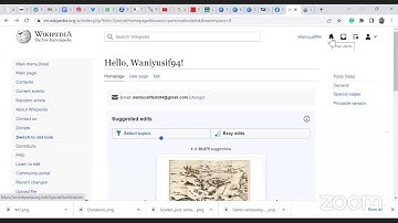 Session 8: Introduction to Wikipedia and Wiki Commons