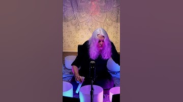 Thumbnail of This present moment is when your dreams will come true ✨ Singing Bowl Sound Healing #shorts