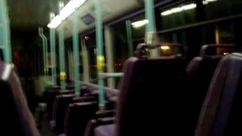 First Huddersfield Broken Plaxton Pointer SLF 40875 (filmed dec 2009)