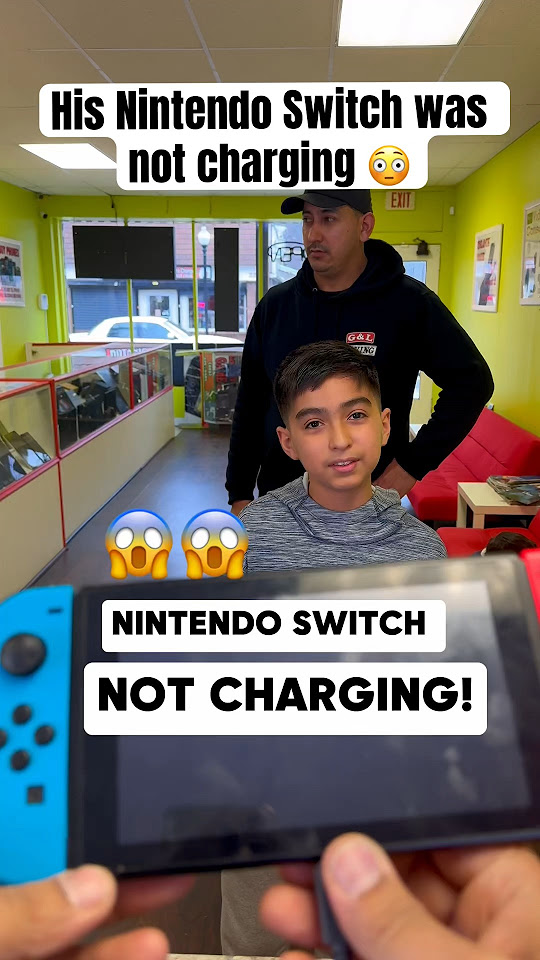 Nintendo switch stopped charging out of nowhere😱 shorts nintendo android samsung apple 