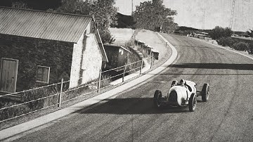 Rudolf Hasse 1937 Auto Union Type C at Spa Francorchamps