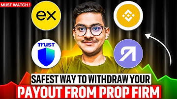 Safest Way to Withdraw your Payout from Prop Firms | Binance P2P to Bank Safely ?